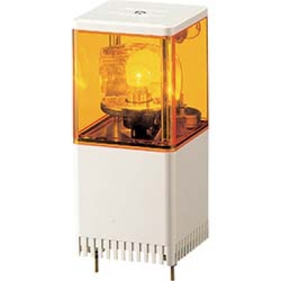 （株）パトライト KJS-102-Y パトライト　キュービックタワー　小型積層回転