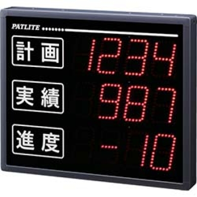 （株）パトライト VE100-304S パトライト　ＶＥ型　インテリジェント生産管理表示板