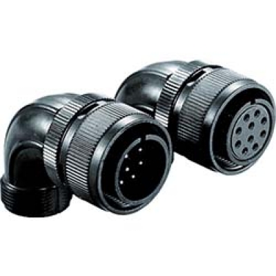 日本航空電子工業（株） NMS3108B16-10S 航空電子　丸型ＭＳコネクタ　ライトアングルプラグ　シェル１６　配列記号１６－１０