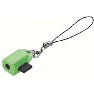 00GN エレコム　携帯電話用ヘッドホン変換コネクター（グリーン）