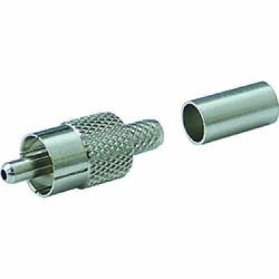 JEFCOM   LRCA-3C デンサン　ＲＣＡ型ピンプラグ（半田・圧着タイプ）