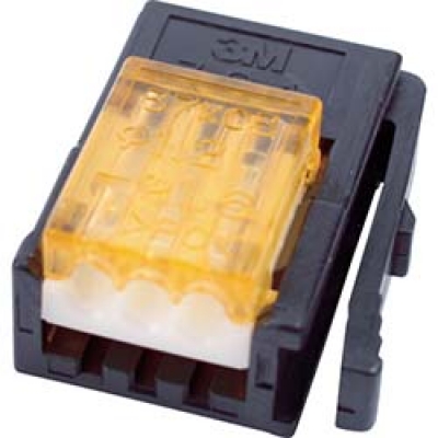 美国 3M   37103-3163-000 FL ３Ｍ　ミニ・クランプ　ワイヤーマウントプラグ３極