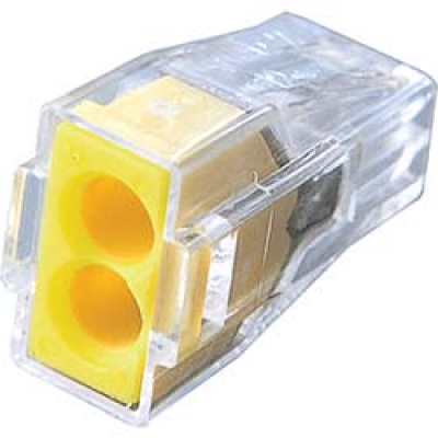 ワゴジャパン（株） WGX-2-PK ＷＡＧＯ　ＷＧＸ－２　差込コネクタ　２穴用　１５個入