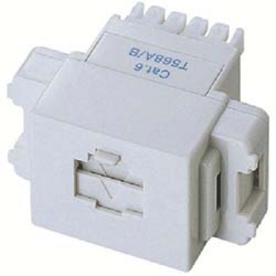 日本 ELECOM  LD-6JMJ エレコム　ＣＡＴ６対応ＪＩＳ規格対応フェースプレート用モジュラジャック