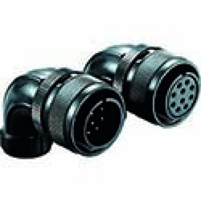 日本航空電子工業（株） NMS3108B10SL-3S 航空電子　丸型ＭＳコネクタライトアングルプラグ　シェル１０ＳＬ　配列１０ＳＬ－３