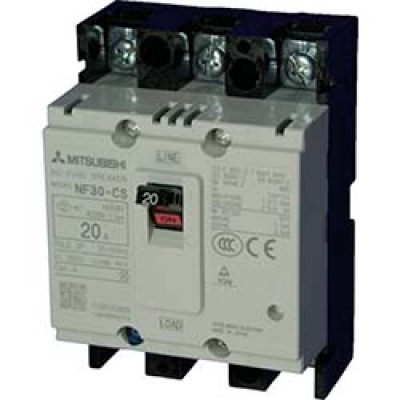 三菱電機（株） NF30-CS3P20AWW 三菱電機　ノーヒューズ遮断器　ＮＦ－Ｃシリーズ（経済品）