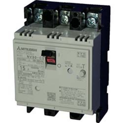 三菱電機（株） NV30-CS3P15A100-230V30MAWW 三菱電機　漏電遮断器　ＮＶ－Ｃシリーズ（経済品）