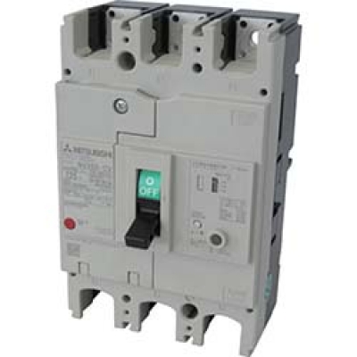 三菱電機（株） NV250CV3P125A100-440V1.2.500MA 三菱電機　漏電遮断器　ＮＶ－Ｃシリーズ（経済品）