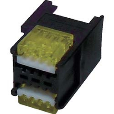 美国 3M   37308-3122-0W0 FL ３Ｍ　ミニ・クランプ　ワイヤーマウントソケット８極　ケーブル中継接続用