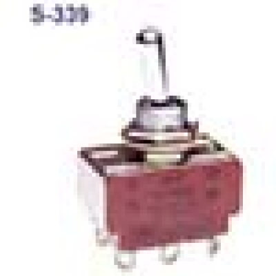 ＮＫＫスイッチズ（株） S-339 ＮＫＫスイッチズ　トグルスイッチ　はんだ端子　２極ＯＮ－ＯＦＦ－（ＯＮ）