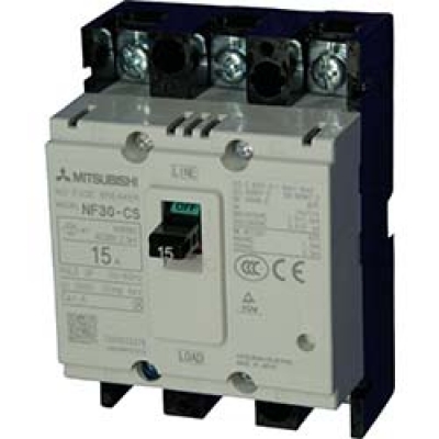 三菱電機（株） NF30-CS3P15AWW 三菱電機　ノーヒューズ遮断器　ＮＦ－Ｃシリーズ（経済品）