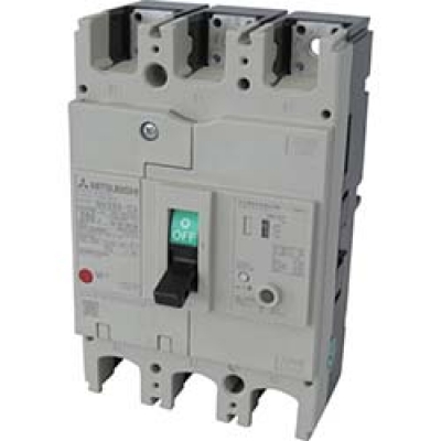 三菱電機（株） NV250CV3P200A100-440V1.2.500MA 三菱電機　漏電遮断器　ＮＶ－Ｃシリーズ（経済品）