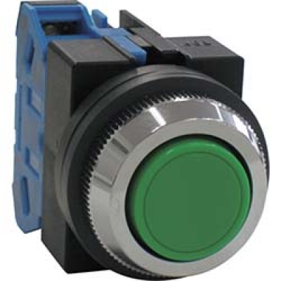 ＩＤＥＣ（株） ABS110N ＩＤＥＣ　平形押しボタンスイッチ　Ｂ、Ｇ、Ｒ　３色付属