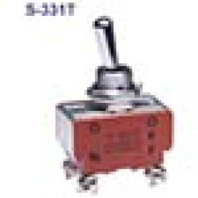 NKKスイッチズ(株) S-331T NKKスイッチズ トグルスイッチ ねじ端子 2極ON-OFF
