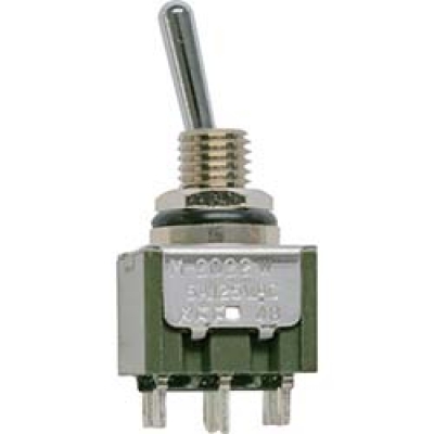 ＮＫＫスイッチズ（株） M-2022W ＮＫＫスイッチズ　防水形トグルスイッチ　２極ＯＮ－ＯＮ